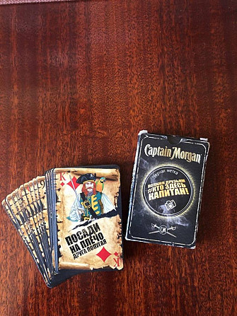 Коллекционные игральные карты Captain Morgan  - изображение 1