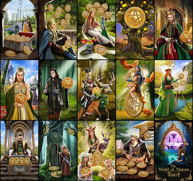 The wold of visions tarot .карты оригинал Польша  - изображение 3