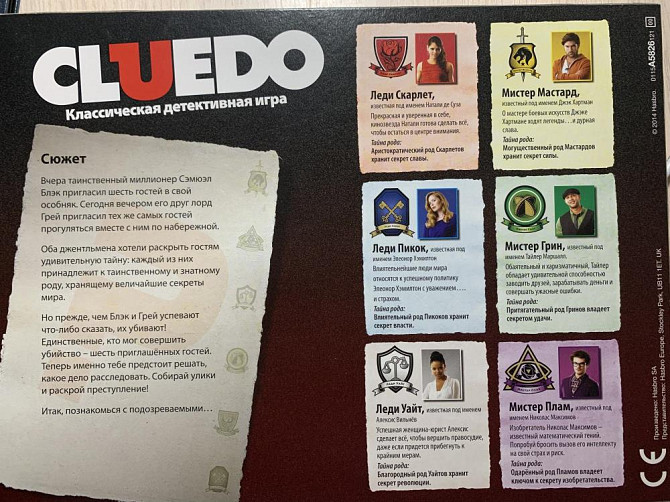 Детективная игра Cluedo  - изображение 2