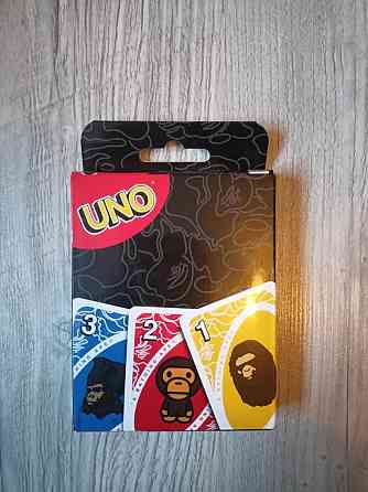 Коллекционные игральные карты UNO X BAPE 